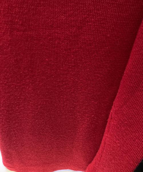 LIMI feu（リミフゥ）LIMI feu (リミフゥ) ニットパーカー レッド サイズ:Sの古着・服飾アイテム