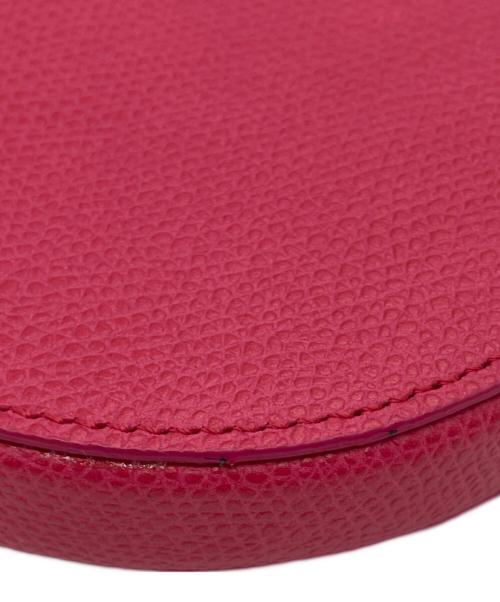 CELINE（セリーヌ）CELINE (セリーヌ) ラウンドジップコインケース フーシャピンクの古着・服飾アイテム