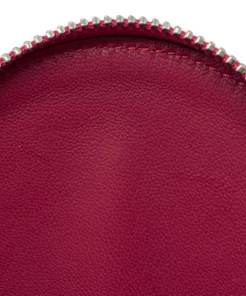 CELINE（セリーヌ）CELINE (セリーヌ) ラウンドジップコインケース フーシャピンクの古着・服飾アイテム