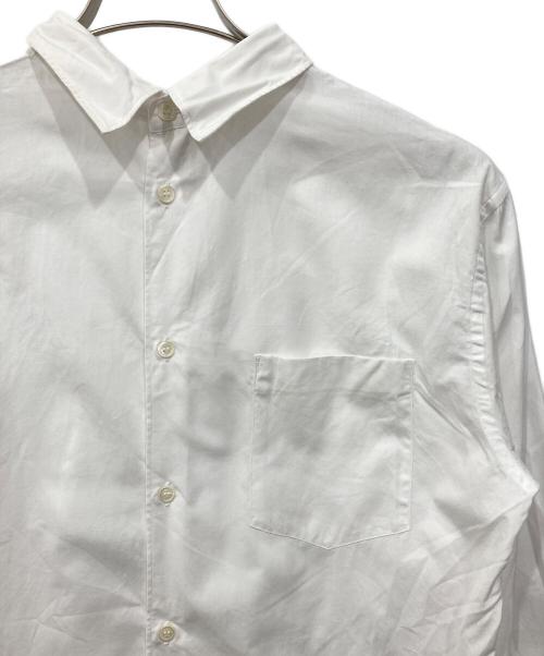 COMME des GARCONS HOMME PLUS（コムデギャルソンオムプリュス）COMME des GARCONS HOMME PLUS (コムデギャルソンオムプリュス) ロングシャツ ホワイト サイズ:Mの古着・服飾アイテム