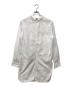 COMME des GARCONS HOMME PLUS（コムデギャルソンオムプリュス）の古着「ロングシャツ」｜ホワイト