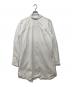 COMME des GARCONS HOMME PLUS (コムデギャルソンオムプリュス) ロングシャツ ホワイト サイズ:M：6000円