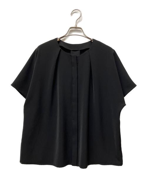 SOEJU（ソージュ）SOEJU (ソージュ) ヴィンテージサテンブラウス ブラック サイズ:Mの古着・服飾アイテム