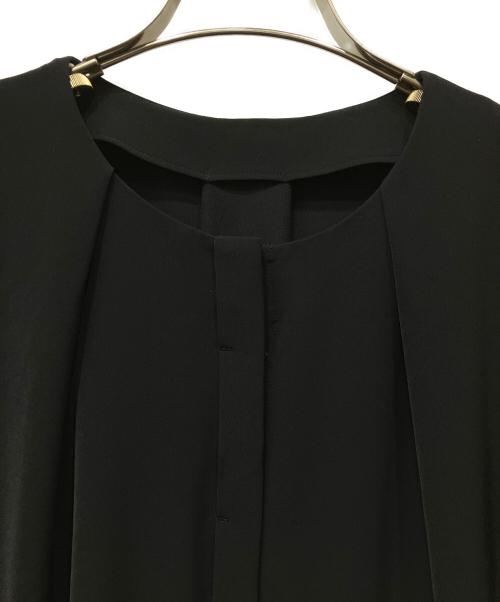 SOEJU（ソージュ）SOEJU (ソージュ) ヴィンテージサテンブラウス ブラック サイズ:Mの古着・服飾アイテム