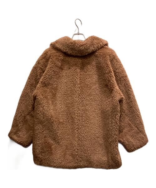 自由区（ジユウク）自由区 (ジユウク) TEDDY ボアコート ブラウン サイズ:Mの古着・服飾アイテム