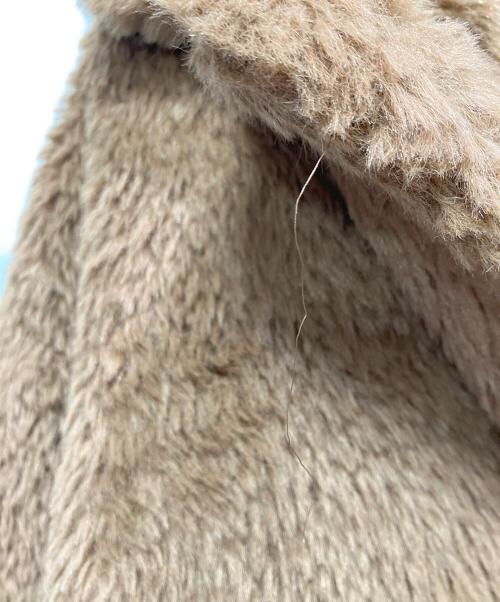 自由区（ジユウク）自由区 (ジユウク) TEDDY ボアコート ブラウン サイズ:Mの古着・服飾アイテム