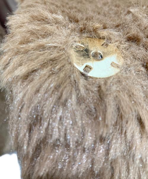自由区（ジユウク）自由区 (ジユウク) TEDDY ボアコート ブラウン サイズ:Mの古着・服飾アイテム