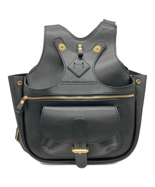 Herz（ヘルツ）Herz (ヘルツ) 着る鞄・ポケット付 ブラックの古着・服飾アイテム