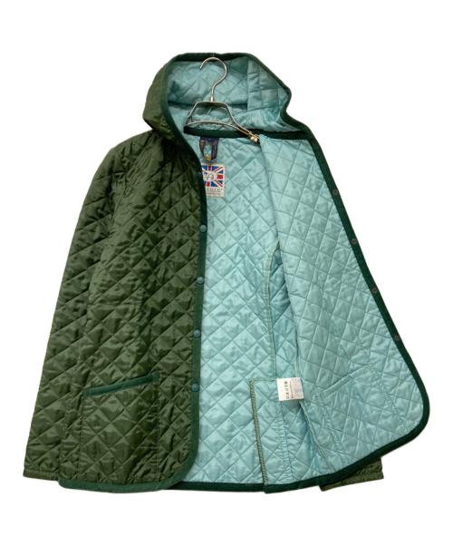 LAVENHAM（ラベンハム）LAVENHAM (ラベンハム) CRAYDON キルティングジャケット グリーン サイズ:8の古着・服飾アイテム