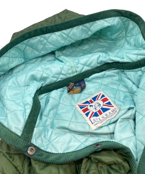 LAVENHAM（ラベンハム）LAVENHAM (ラベンハム) CRAYDON キルティングジャケット グリーン サイズ:8の古着・服飾アイテム