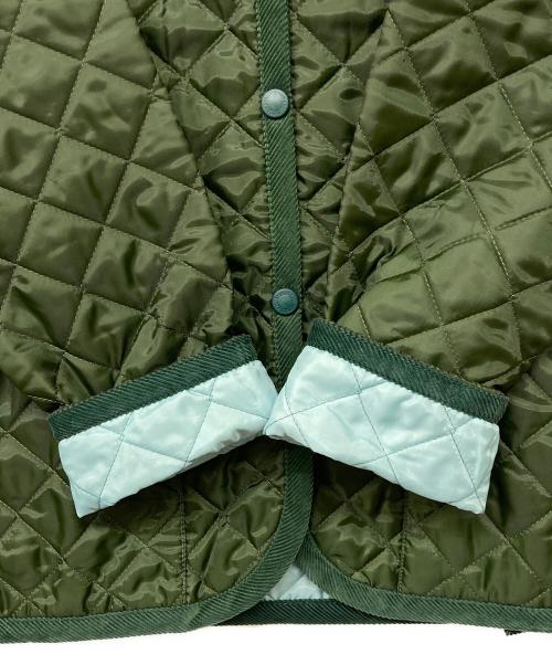 LAVENHAM（ラベンハム）LAVENHAM (ラベンハム) CRAYDON キルティングジャケット グリーン サイズ:8の古着・服飾アイテム