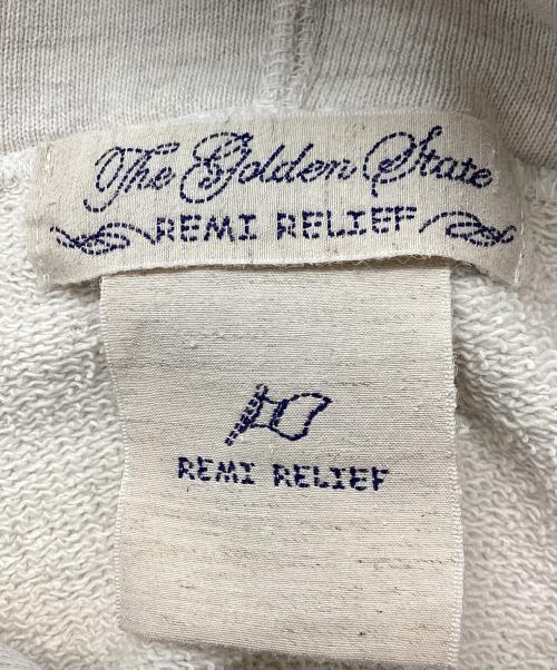 REMI RELIEF（レミレリーフ）REMI RELIEF (レミレリーフ) L.A.C.A.L. TIGER フーディー ベージュ サイズ:Mの古着・服飾アイテム