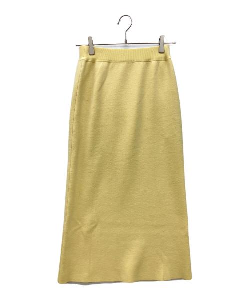 Plage（プラージュ）Plage (プラージュ) CASH TOUCH long スカート イエロー サイズ:36の古着・服飾アイテム