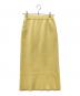 Plage（プラージュ）の古着「CASH TOUCH long スカート」｜イエロー