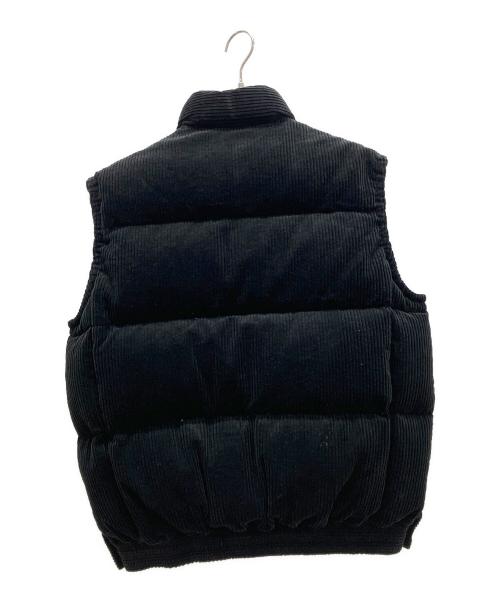 sacai（サカイ）sacai (サカイ) Corduroy Puffer Vest ブラック サイズ:1の古着・服飾アイテム