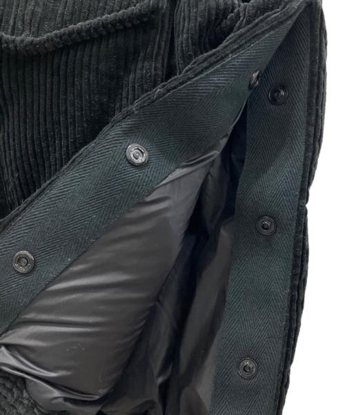 sacai（サカイ）sacai (サカイ) Corduroy Puffer Vest ブラック サイズ:1の古着・服飾アイテム
