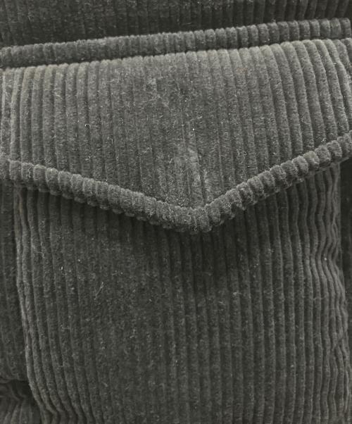sacai（サカイ）sacai (サカイ) Corduroy Puffer Vest ブラック サイズ:1の古着・服飾アイテム