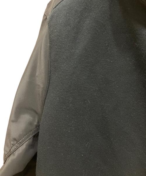 sacai（サカイ）sacai (サカイ) Nylon Twill x Sponge Sweat Hoodie ブラック サイズ:1の古着・服飾アイテム