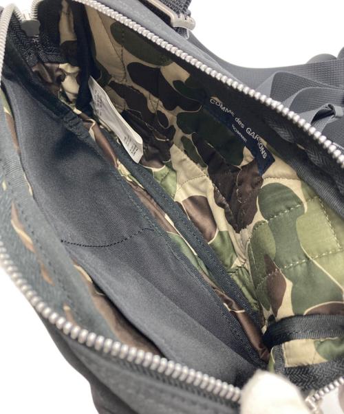 COMME des GARCONS HOMME（コムデギャルソン オム）COMME des GARCONS HOMME (コムデギャルソン オム) PORTER (ポーター) ショルダーバッグ ブラックの古着・服飾アイテム