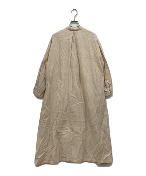 YAECA（ヤエカ）YAECA (ヤエカ) Work shirt coat ベージュ サイズ:Mの古着・服飾アイテム