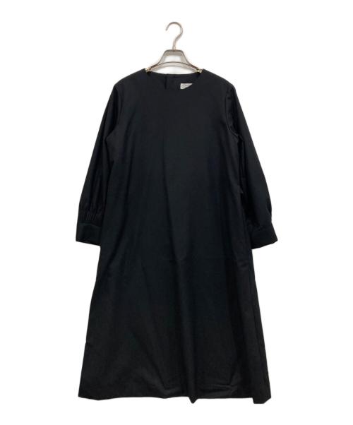 atelier naruse（アトリエナルセ）atelier naruse (アトリエナルセ) フォーマル Aライン ワンピース ブラック サイズ:42の古着・服飾アイテム