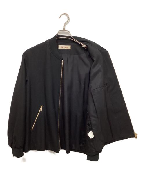 CULLNI（クルニ）CULLNI (クルニ) レイヤードMA-1ジャケット ブラック サイズ:SIZE 1の古着・服飾アイテム