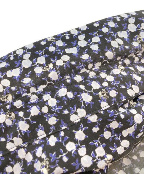 LAD MUSICIAN（ラッドミュージシャン）LAD MUSICIAN (ラッドミュージシャン) SHORT SLEEVE BIG SHIRT DECHINE INKJET SKULL FLOWER ネイビー サイズ:42の古着・服飾アイテム