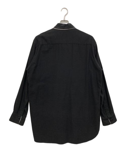 UNDERCOVERISM（アンダーカバーイズム）UNDERCOVERISM (アンダーカバーイズム) ランダムボタンフキダシロングシャツ ブラック サイズ:2の古着・服飾アイテム