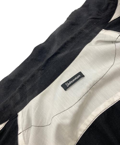 UNDERCOVERISM（アンダーカバーイズム）UNDERCOVERISM (アンダーカバーイズム) ランダムボタンフキダシロングシャツ ブラック サイズ:2の古着・服飾アイテム