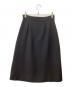 GUCCI (グッチ) インターロッキングシルクウールスカート ブラック サイズ:38：27000円