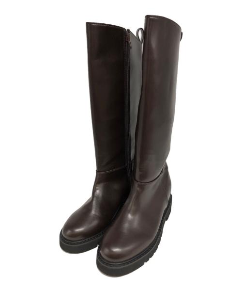 LOUNIE（ルーニー）LOUNIE (ルーニー) ロングブーツ ブラウン サイズ:38の古着・服飾アイテム