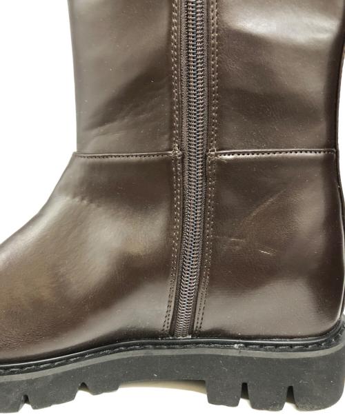 LOUNIE（ルーニー）LOUNIE (ルーニー) ロングブーツ ブラウン サイズ:38の古着・服飾アイテム