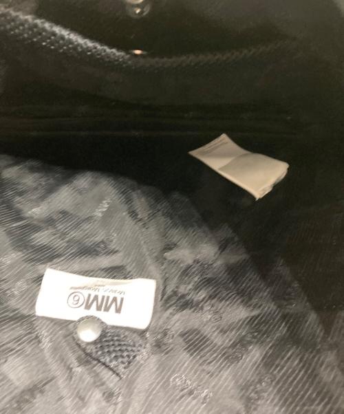 MM6 Maison Margiela（エムエムシックスメゾンマルジェラ）MM6 Maison Margiela (エムエムシックスメゾンマルジェラ) メッシュジャパニーズトートバッグ ブラックの古着・服飾アイテム