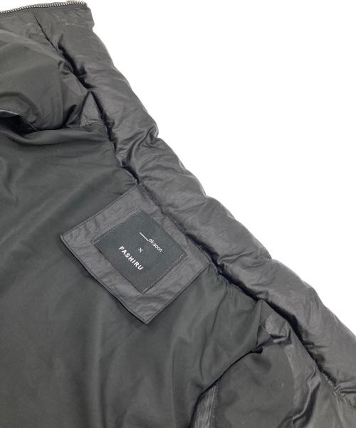 ok.soon（オクスン）ok.soon (オクスン) FASHIRU (ファシル) ダウンベスト　 ブラック サイズ:FREEの古着・服飾アイテム