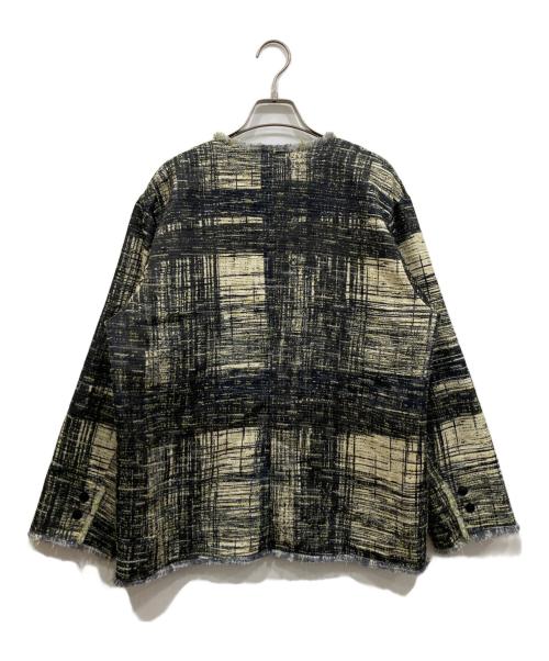 Ameri（アメリ）Ameri (アメリ) LADY LIKE PRINT TWEEDS JACKET マルチカラー サイズ:Sの古着・服飾アイテム