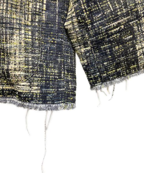 Ameri（アメリ）Ameri (アメリ) LADY LIKE PRINT TWEEDS JACKET マルチカラー サイズ:Sの古着・服飾アイテム