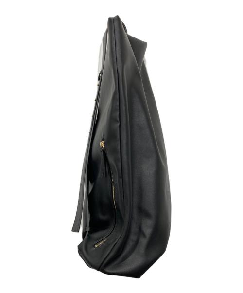RIM.ARK（リムアーク）RIM.ARK (リムアーク) Minimal shoulder big bag ブラックの古着・服飾アイテム