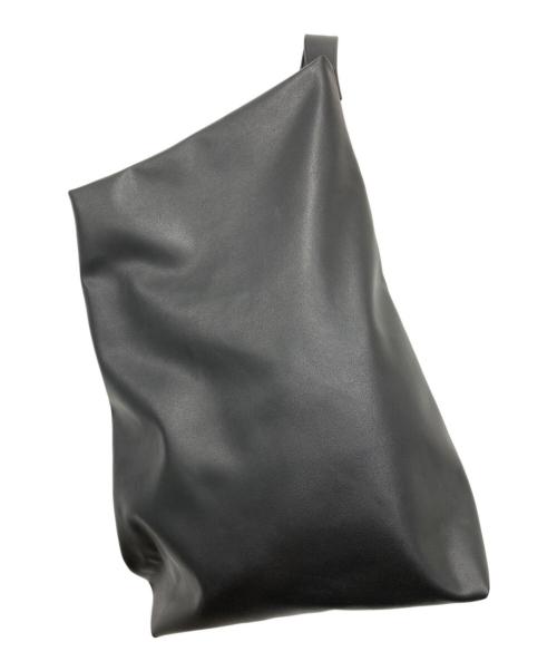 RIM.ARK（リムアーク）RIM.ARK (リムアーク) Minimal shoulder big bag ブラックの古着・服飾アイテム