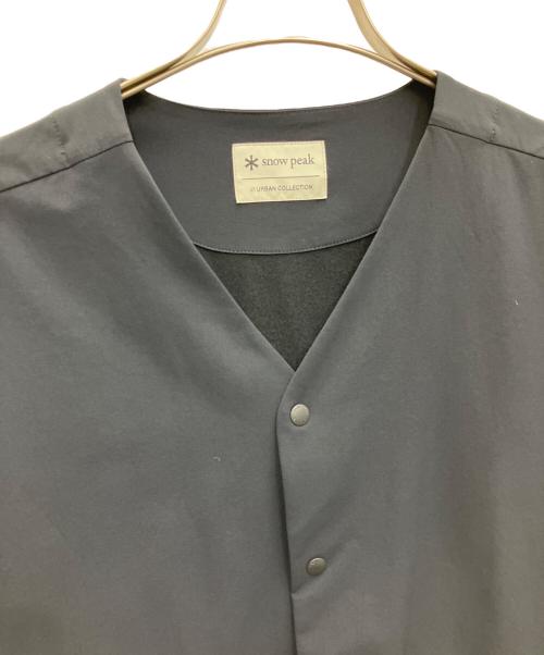 Snow peak（スノーピーク）snow peak (スノーピーク) Recycle DWR Stretch Cardigan ネイビー サイズ:Sの古着・服飾アイテム