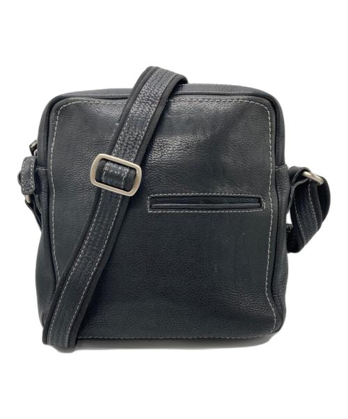 土屋鞄（ツチヤカバン）土屋鞄 (ツチヤカバン) レザーショルダーバッグ ブラックの古着・服飾アイテム