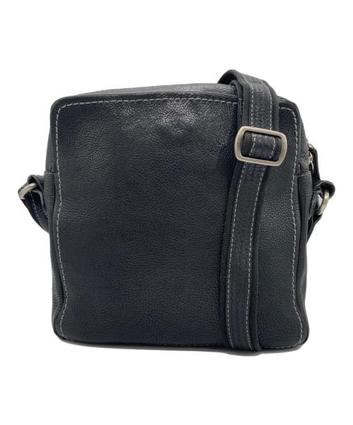 土屋鞄（ツチヤカバン）土屋鞄 (ツチヤカバン) レザーショルダーバッグ ブラックの古着・服飾アイテム