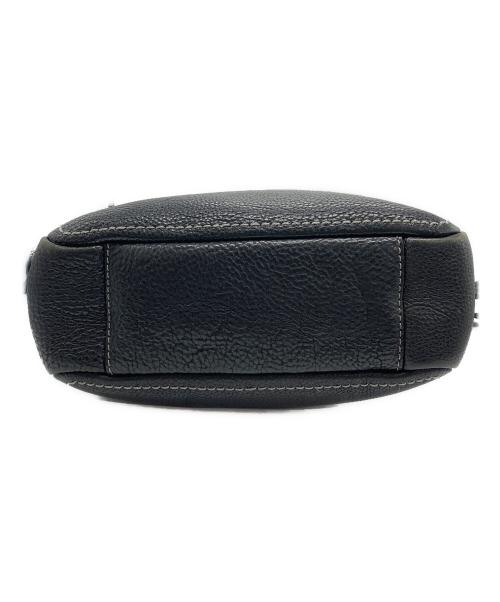 土屋鞄（ツチヤカバン）土屋鞄 (ツチヤカバン) レザーショルダーバッグ ブラックの古着・服飾アイテム