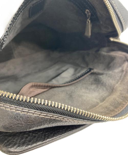 土屋鞄（ツチヤカバン）土屋鞄 (ツチヤカバン) レザーショルダーバッグ ブラックの古着・服飾アイテム