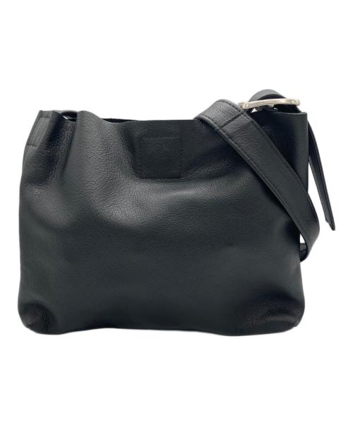 ATELIER 4.5（アトリエヨンテンゴ）ATELIER 4.5 (アテリアー) レザーショルダーバッグ ブラックの古着・服飾アイテム