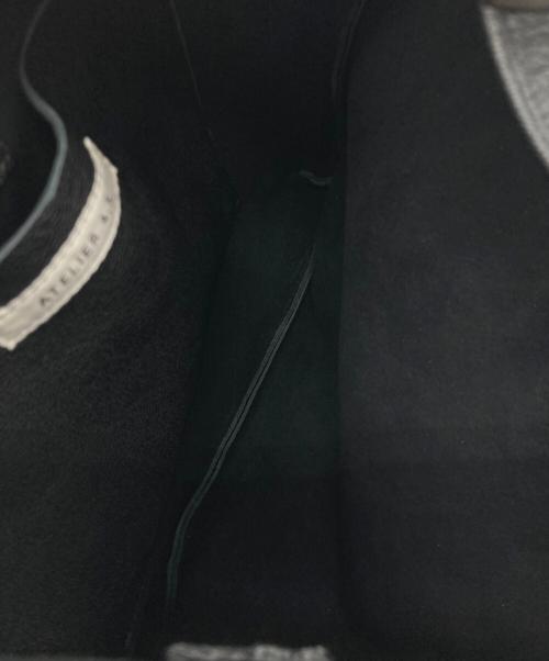 ATELIER 4.5（アトリエヨンテンゴ）ATELIER 4.5 (アテリアー) レザーショルダーバッグ ブラックの古着・服飾アイテム