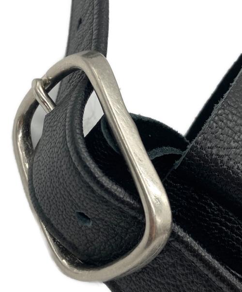 ATELIER 4.5（アトリエヨンテンゴ）ATELIER 4.5 (アテリアー) レザーショルダーバッグ ブラックの古着・服飾アイテム