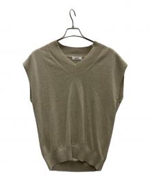 haunt（ハウント）の古着「COTTON RINEN VEST」｜ベージュ