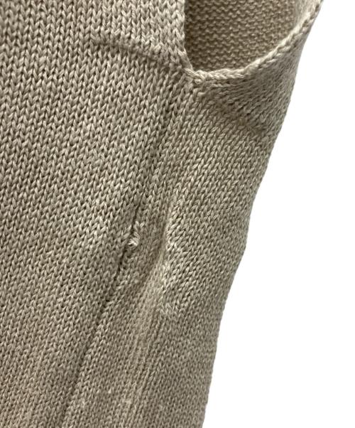 haunt（ハウント）haunt (ハウント) COTTON RINEN VEST ベージュ サイズ:FREEの古着・服飾アイテム