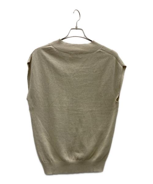haunt（ハウント）haunt (ハウント) COTTON RINEN VEST ベージュ サイズ:FREEの古着・服飾アイテム