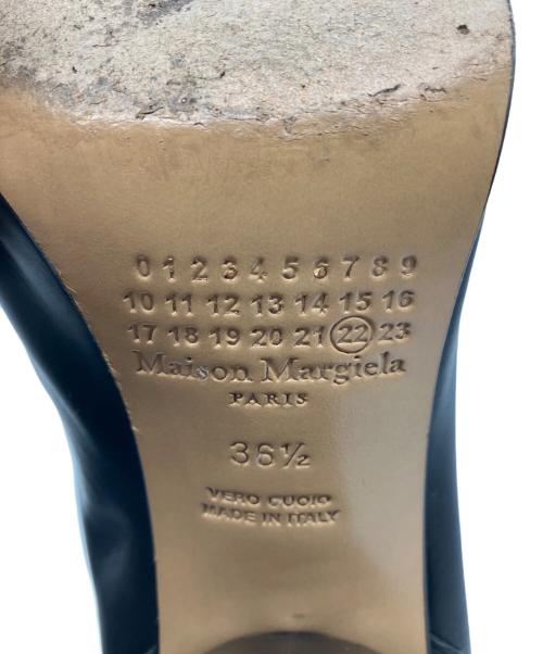 Maison Margiela（メゾンマルジェラ）Maison Margiela (メゾンマルジェラ) 足袋ヒールブーツ ブラック サイズ:36 1/2の古着・服飾アイテム